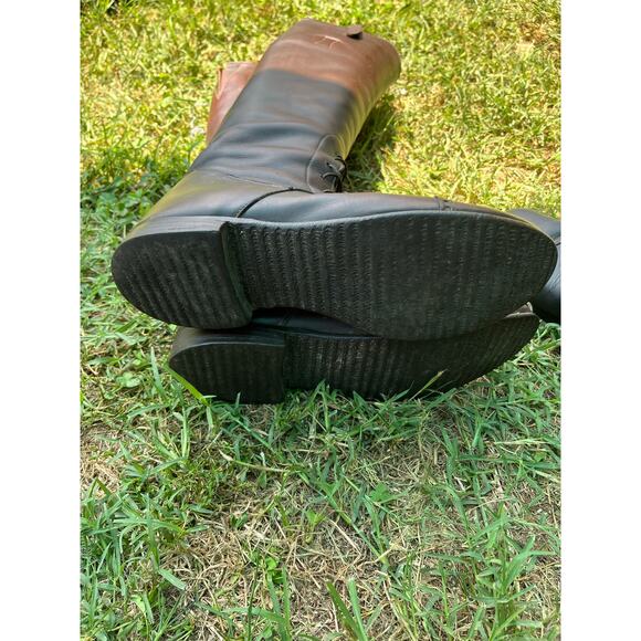 Der-Dau Pull-On Classic Dream Riding Boots, Field Style, Contour leg, Round toe - Picture 6 of 9